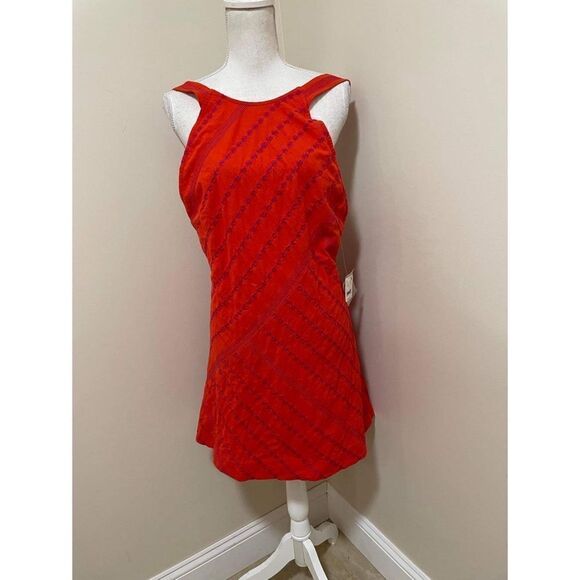 Free People Juni Mini Dress Size L - Picture 2 of 7